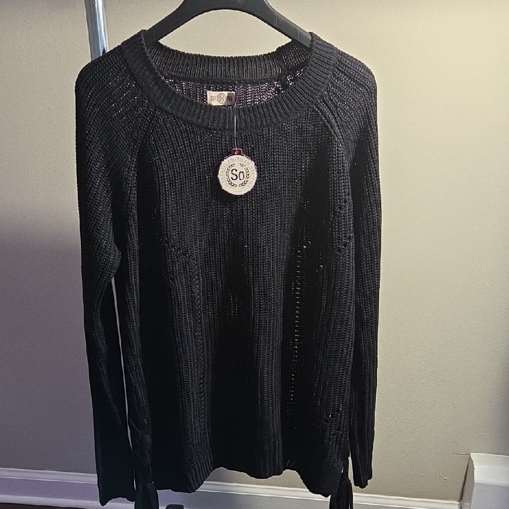 Black Crewneck Sweater
